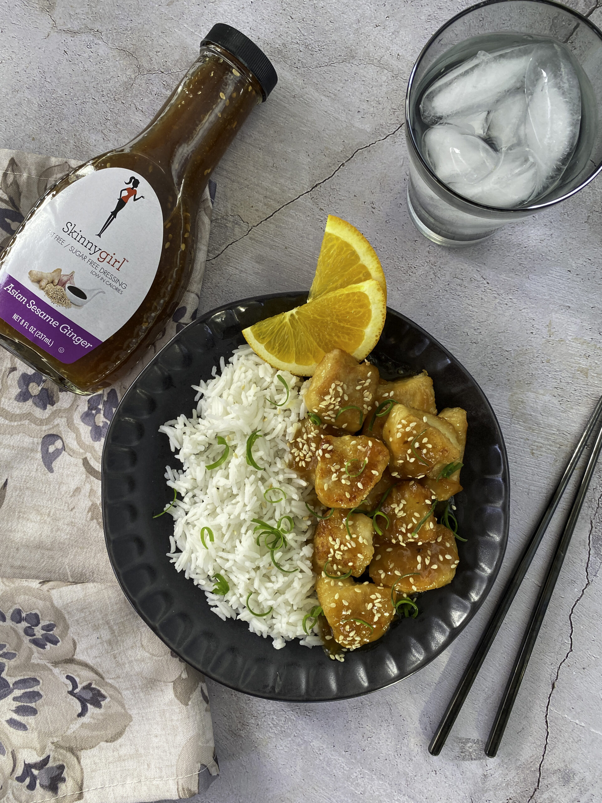 Sticky Sesame Orange Chicken - Skinnygirl Canada